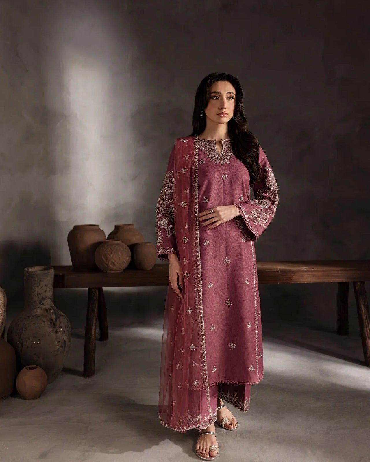 VEZEL Luxury Lawn Summer Collection 2026 – Heavy Embroidered 3-Piece Suit