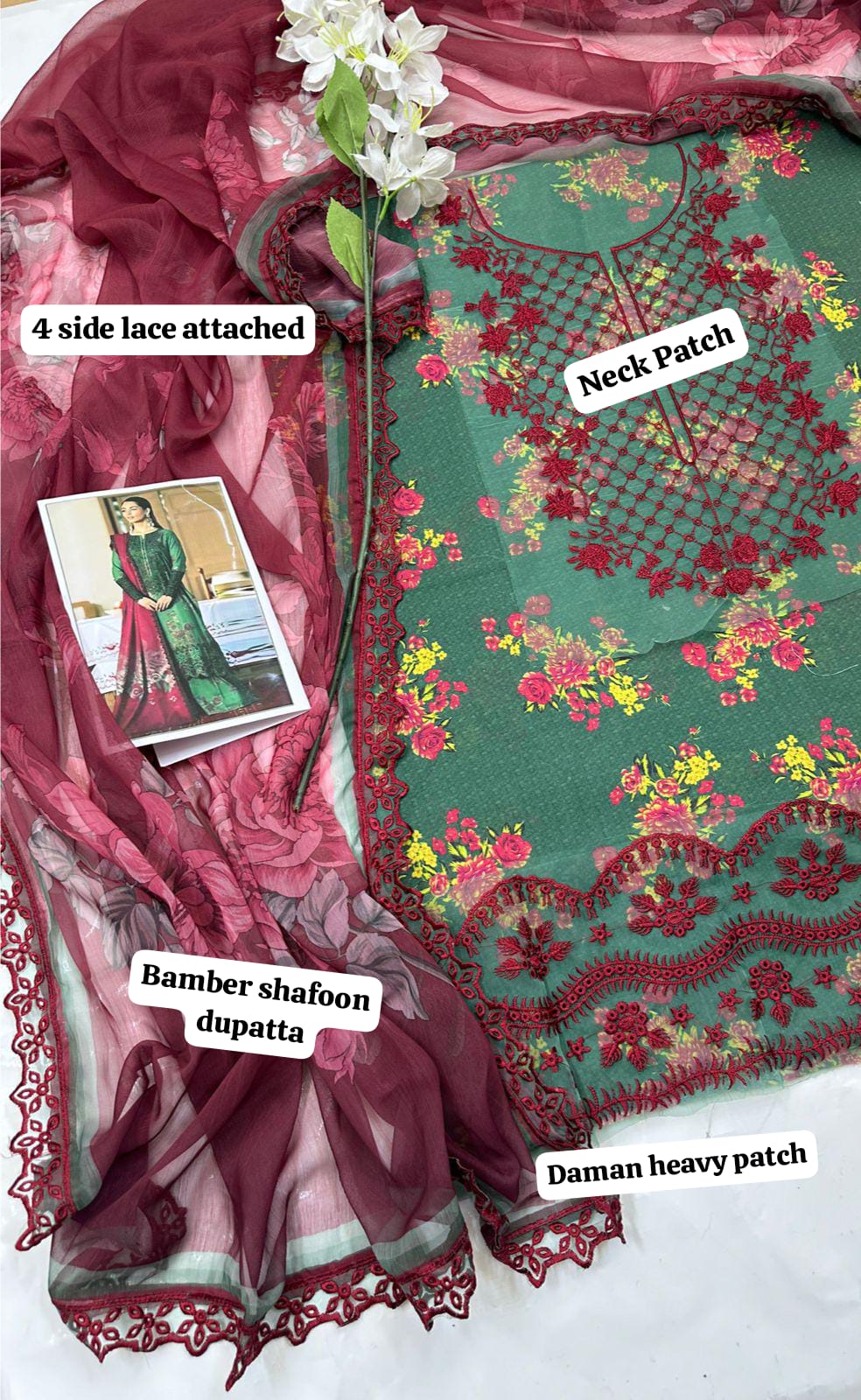 IZNIK Patch Series 2026 – Digital Printed 3-Piece Lawn Suit with Chiffon Dupatta (Code FC 770070-79)