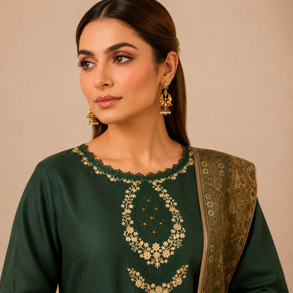 IZEL Luxury Lawn Summer Collection 2026 – Heavy Embroidered 3-Piece Suit