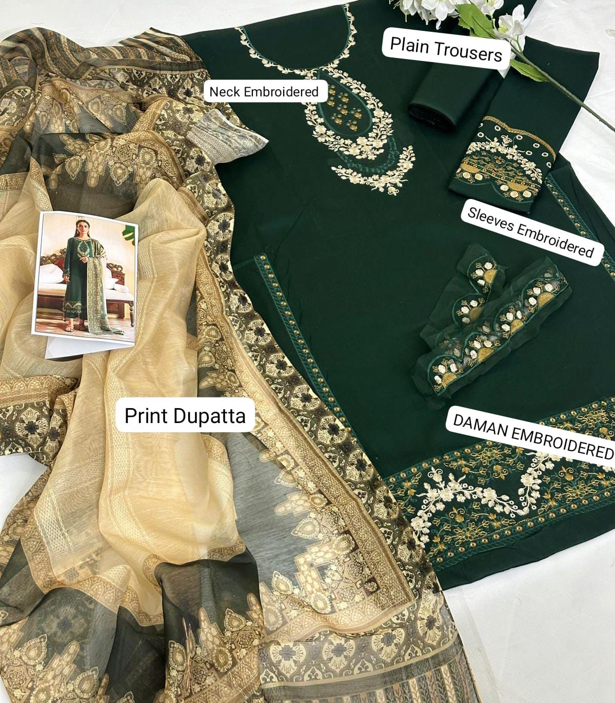 IZEL Luxury Lawn Summer Collection 2026 – Heavy Embroidered 3-Piece Suit
