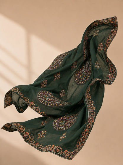 BATIK Lawn Summer Eid Collection 2026 – Heavy Embroidered 3-Piece Suit (Code FC 92002)