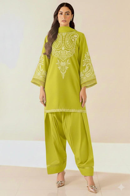 Bareeze, Urge, Batik - Airjet Lawn 2-Piece Dress (Neck & Daman Embroidered)