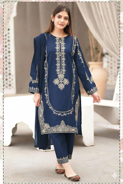 Bareeze, Urge, Batik - Airjet Lawn 2-Piece Dress (Neck & Daman Embroidered)