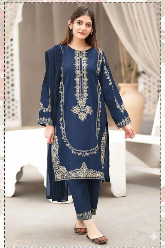 Bareeze, Urge, Batik - Airjet Lawn 2-Piece Dress (Neck & Daman Embroidered)