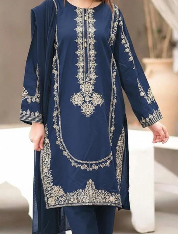Bareeze, Urge, Batik - Airjet Lawn 2-Piece Dress (Neck & Daman Embroidered)