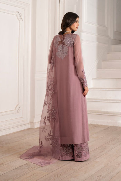 Iznik Master Replica – Heavy Embroidered Chiffon 3-Piece Suit (Adda Work)
